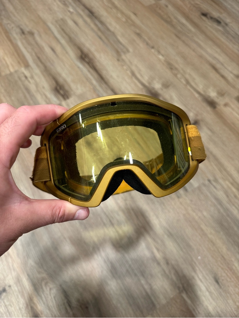 Giro Revolt Mustard Yellow Ski/Snow Goggles